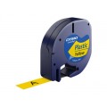 Dymo LetraTag Juostelių rinkinys S0747180 12mm x 4m geltona / balta / iron-on - 3 vnt.