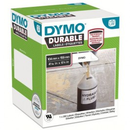 Dymo 1933086 Ilgailaikės pramoninės Etiketės 104 x 159mm - 2112287 Dymo 1933086 Ilgailaikės pramoninės Etiketės 104 x 159mm - 2112287