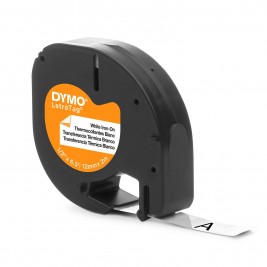 Dymo LetraTag Juostelė S0718850 12mm x 2m / drabužiams ženklinti (IRON ON) Dymo LetraTag Juostelė S0718850 12mm x 2m / drabužiams ženklinti (IRON ON)