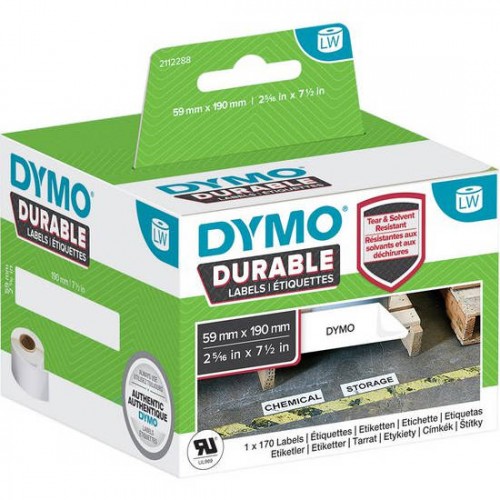 Dymo 1933087 Ilgailaikės pramoninės Etiketės 59 x 190mm - 2112288