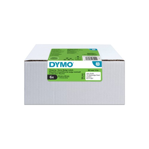 Dymo 2093092 Etiketės 54 x 101mm Rinkinys - 6 vnt