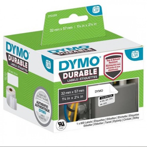 Dymo 2112289 Ilgailaikės pramoninės Etiketės 57 x 32mm - 1933084