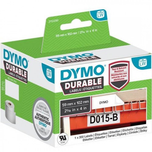 Dymo 1933088 Ilgailaikės pramoninės Etiketės 59 x 102mm - 2112290