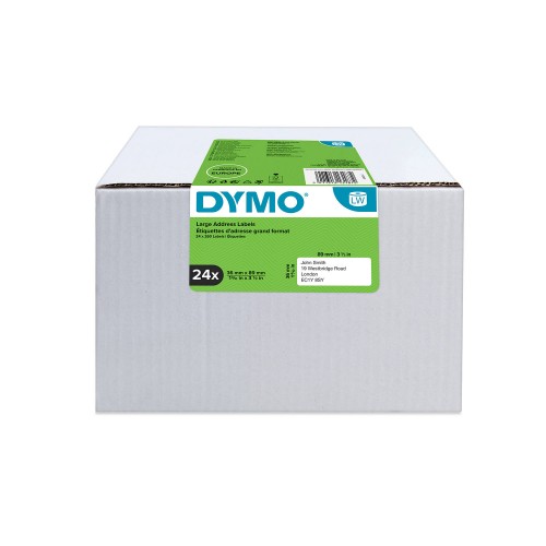 Dymo S0722390 Etiketės 36 x 89mm Rinkinys - 24 vnt.