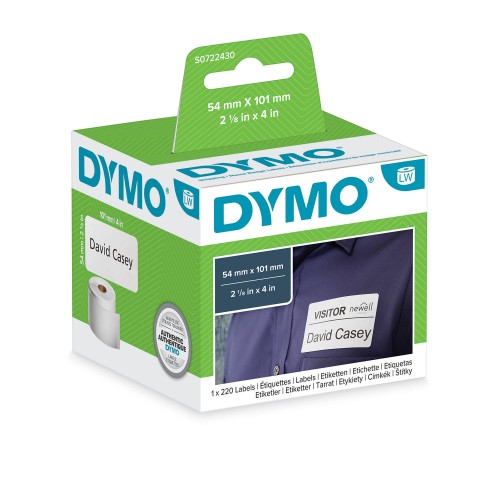 Dymo 99014 Etiketės 54 x 101mm