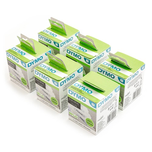 Dymo 99017 Etiketės 12 x 50mm Rinkinys - 6 vnt
