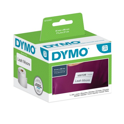 Dymo 11356 Etiketės 41 x 89mm