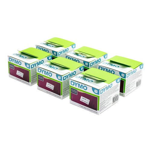 Dymo 11356 Etiketės 41 x 89mm Rinkinys - 6 vnt