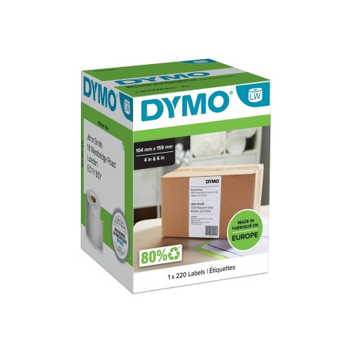 Dymo XL (DHL) 2166659 Etiketės 102 x 210mm