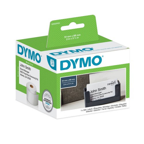 Dymo S0929100 Etiketės 51 x 89mm