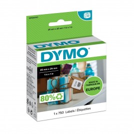 Dymo S0929120 Etiketės 25 x 25mm Dymo S0929120 Etiketės 25 x 25mm