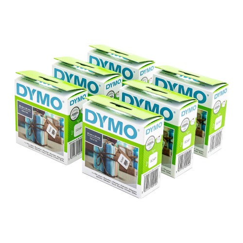 Dymo S0929120 Etiketės 25 x 25mm Rinkinys - 6 vnt