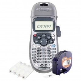 Dymo S0884020 Etikečių spausdintuvas LetraTag Silver LT-100H - S0883990 (su baterijomis) Dymo S0884020 Etikečių spausdintuvas LetraTag Silver LT-100H - S0883990 (su baterijomis)