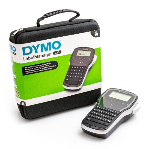 Dymo S0968940 Etikečių spausdintuvas LabelManager 280 (USB jungtis) Su Lagaminėliu (Special Edition)