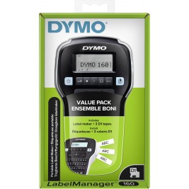 Dymo S0946340 Spausdintuvas LabelManager 160 (VALUE PACK) Dymo S0946340 Spausdintuvas LabelManager 160 (VALUE PACK)