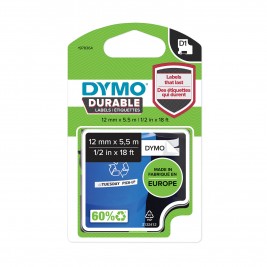Dymo  Juostelė D1 Durable 1978364 12mm x 5.5m juodas ant baltos Dymo  Juostelė D1 Durable 1978364 12mm x 5.5m juodas ant baltos