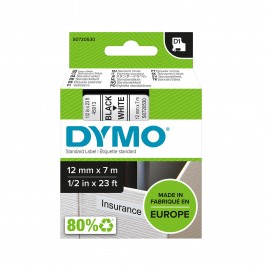 Dymo Juostelė D1 45013 12mm x 7m / juodas ant baltos – S0720530 Dymo Juostelė D1 45013 12mm x 7m / juodas ant baltos – S0720530