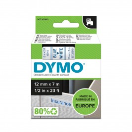 Dymo Juostelė D1 45014 12mm x 7m / mėlynas ant baltos – S0720540 Dymo Juostelė D1 45014 12mm x 7m / mėlynas ant baltos – S0720540