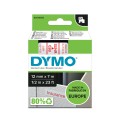 Dymo D1 tape 12mm x 7m / red on white – S0720550