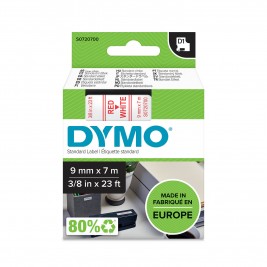 Dymo Juostelė D1 40915 9mm x 7m raudonas ant baltos – S0720700 Dymo Juostelė D1 40915 9mm x 7m raudonas ant baltos – S0720700