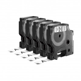 5 vnt. x Dymo Juostelė D1 45013 12mm x 7m / juodas ant baltos - S0720530 5 vnt. x Dymo Juostelė D1 45013 12mm x 7m / juodas ant baltos - S0720530